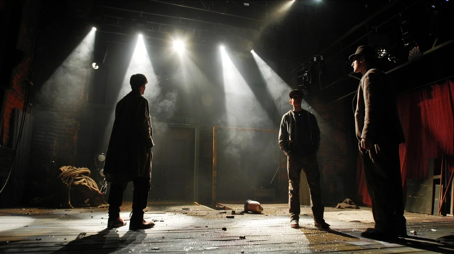 Image d'illustration pour Pièce de théâtre à 3 personnages