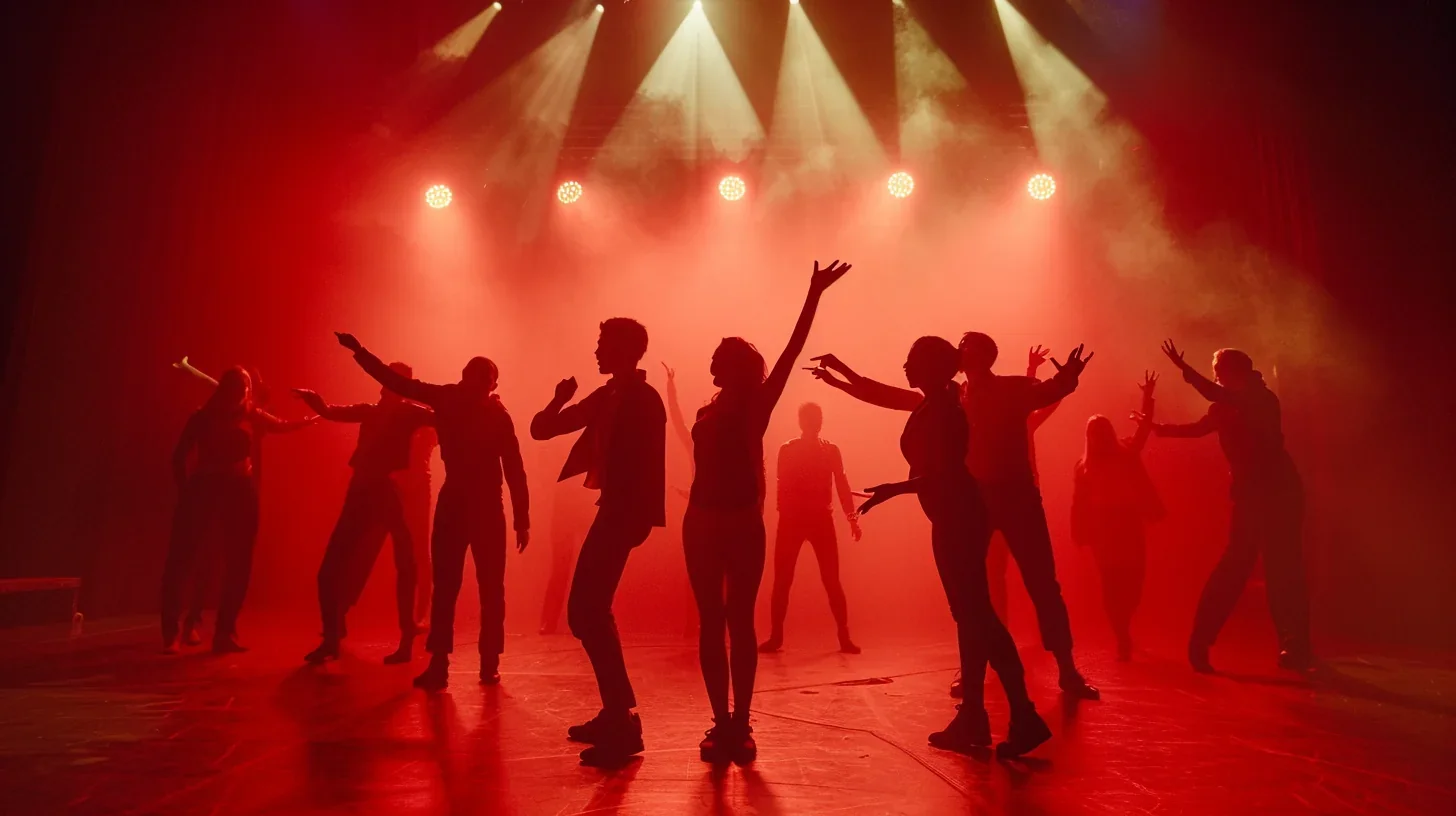 Processus de casting en action, avec des acteurs