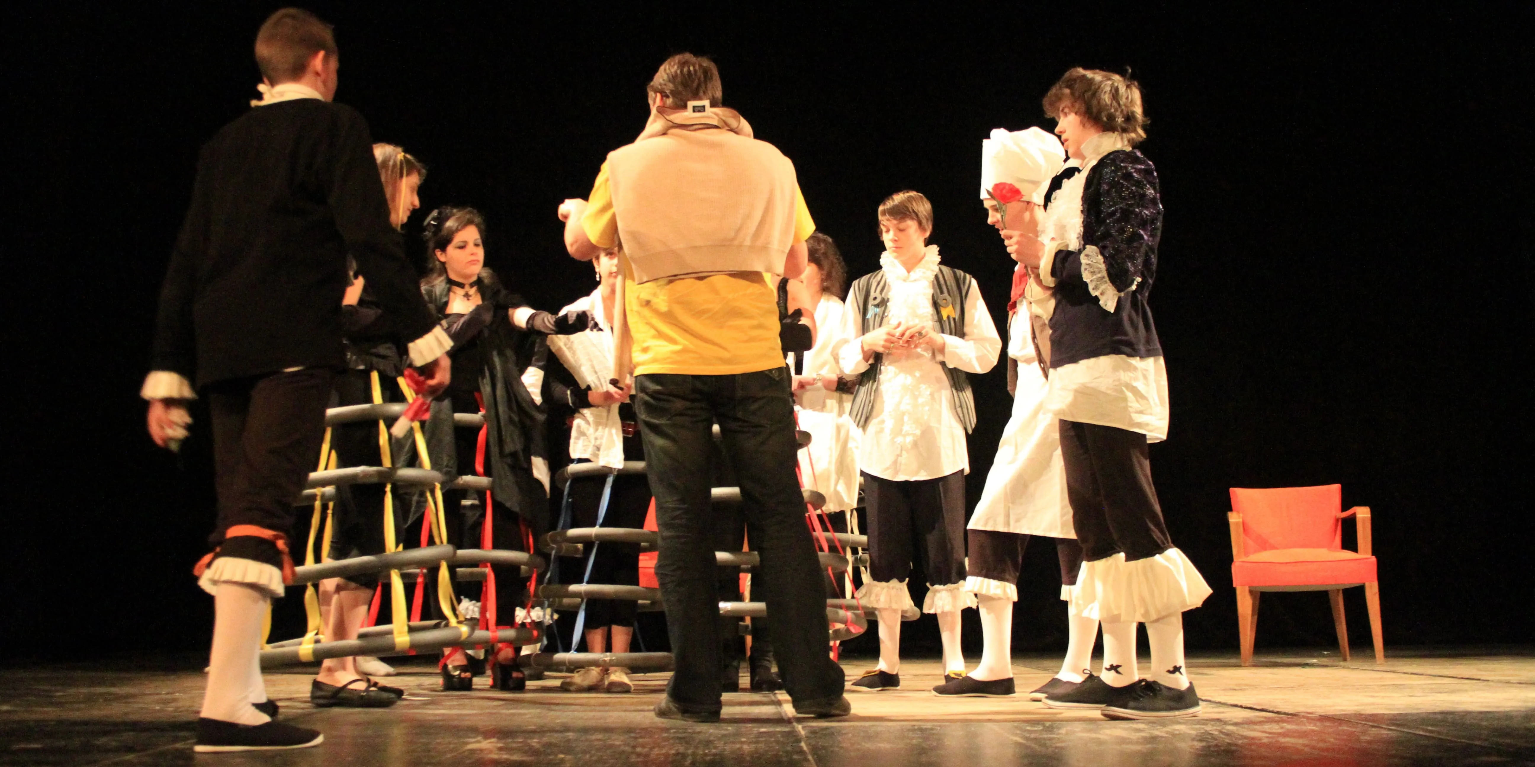 Dernière répétition d'un spectacle de théâtre