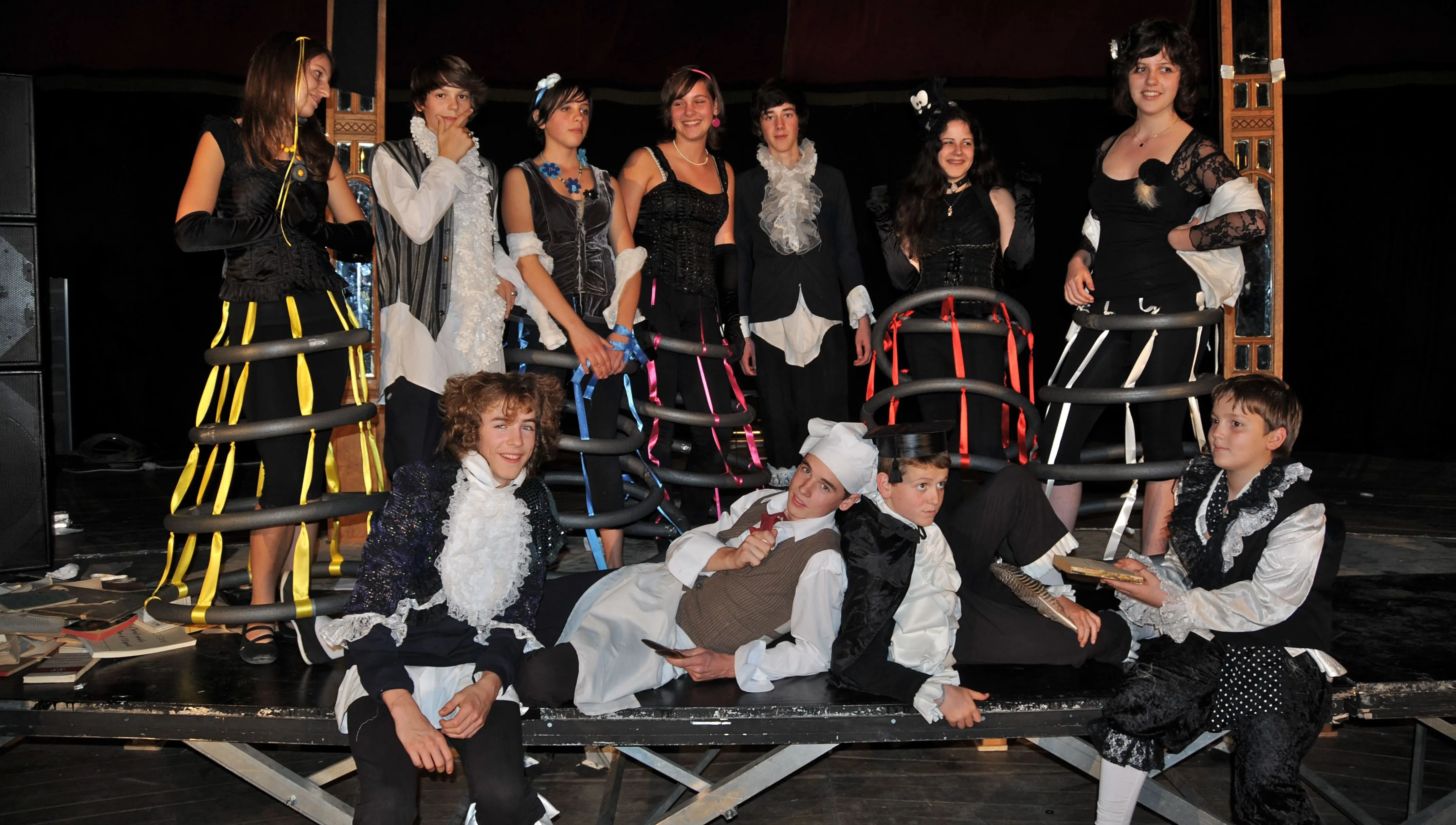 Une pièce de théâtre comique pour les élèves