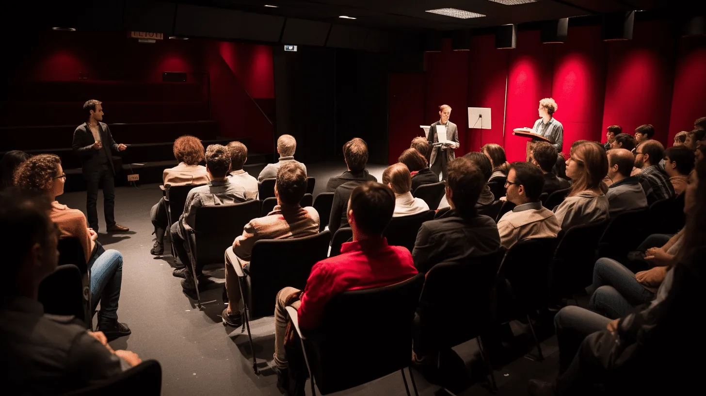 Exercices de théâtre sur le rythme