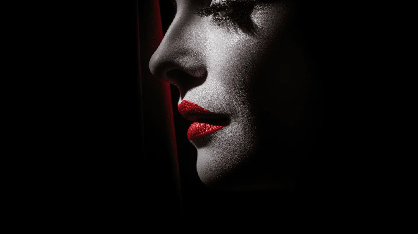 Cette photo saisissante capture l'instant précieux de la préparation d'un acteur avant sa performance sur scène.