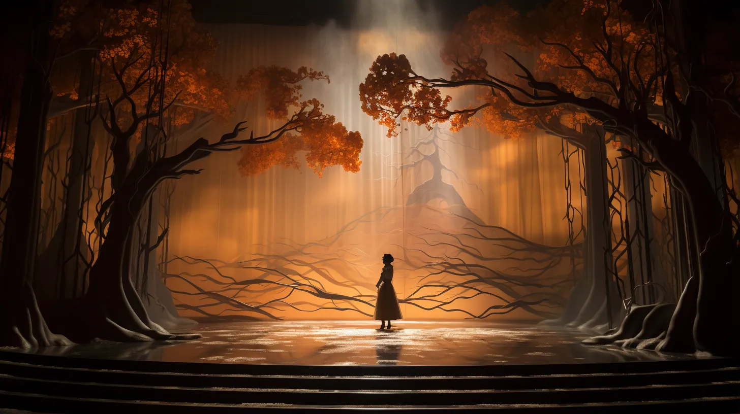 Cette scène dans la forêt était tout simplement envoûtante. Les jeux de lumière entre les arbres, les bruits de la nature, et l'at