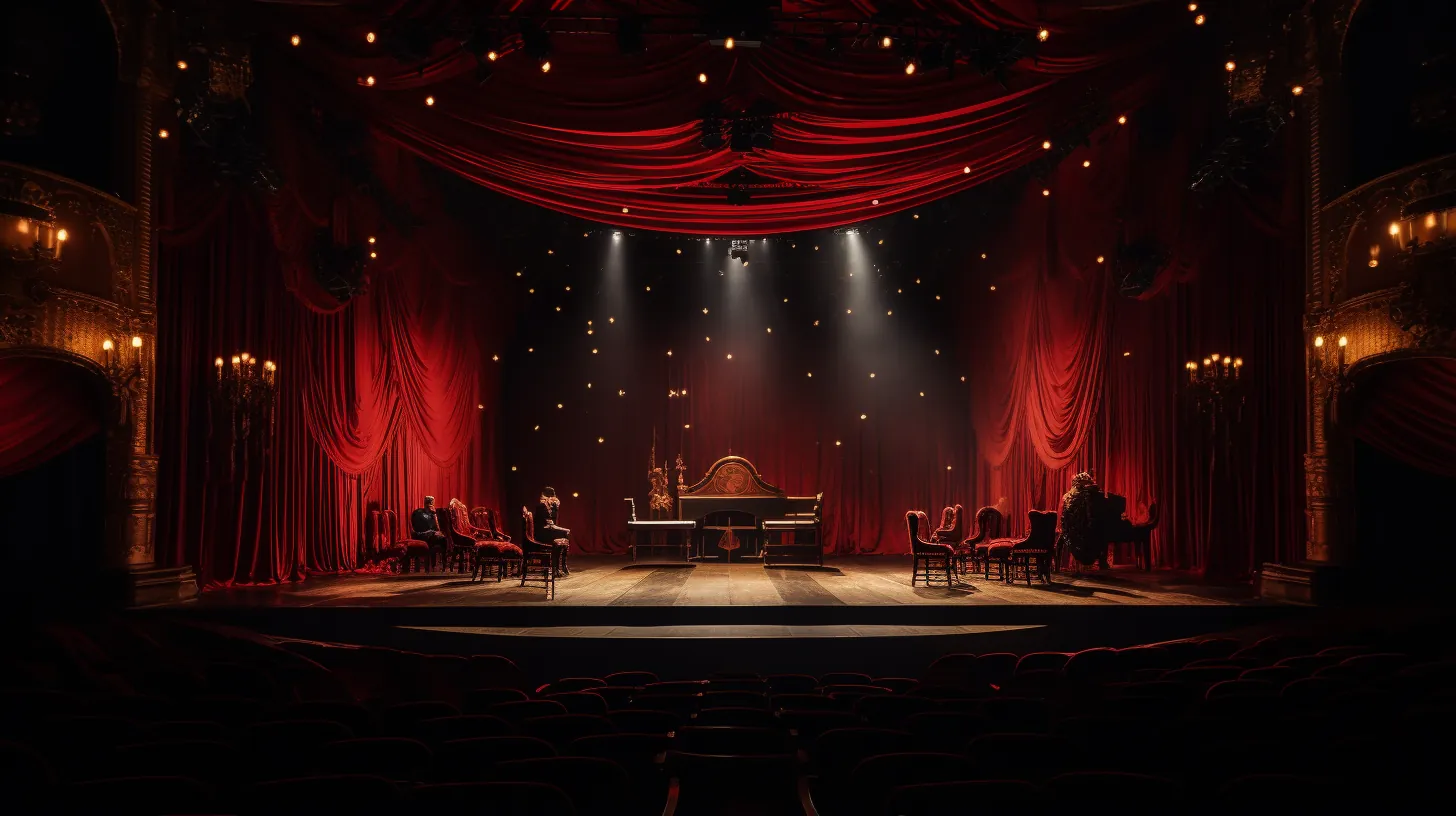 Cette scène, baignée dans une ambiance rouge vibrante, était une véritable explosion visuelle. Les décors rouges ont créé une atmo