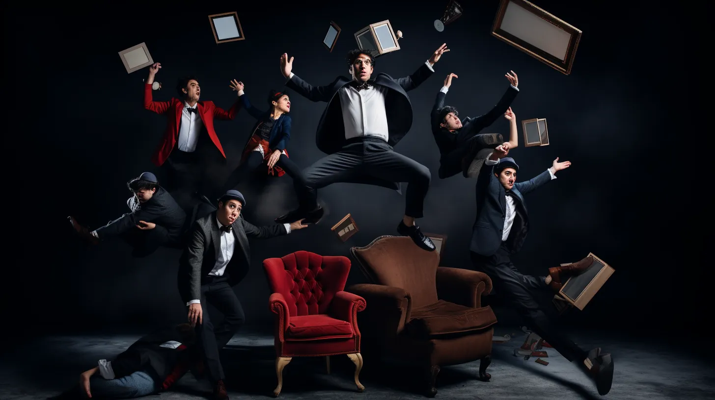 L'image vibrante de l'affiche révélant la genèse du spectacle