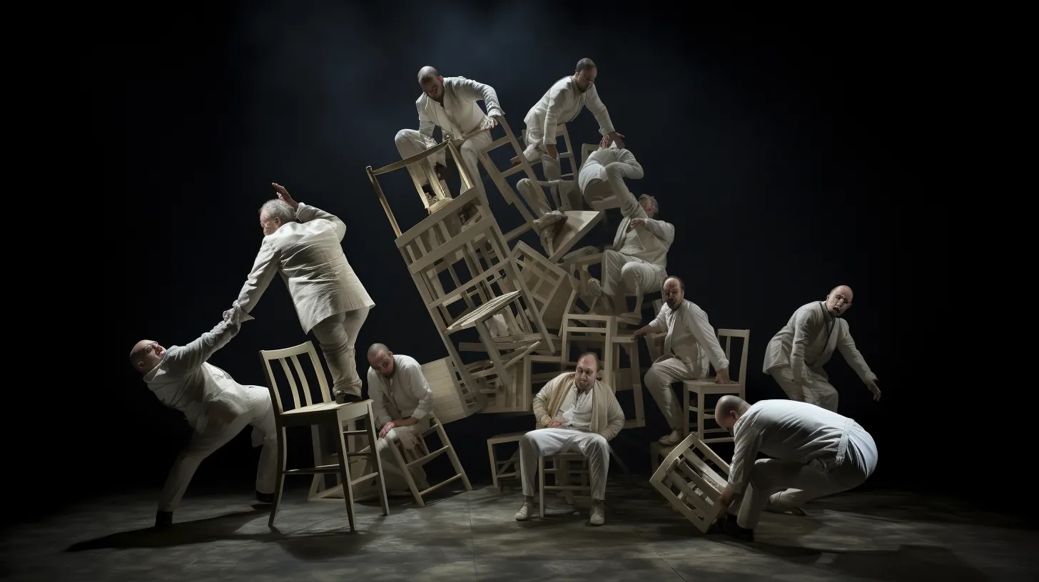 L'humour des situations dans la pièce de théâtre