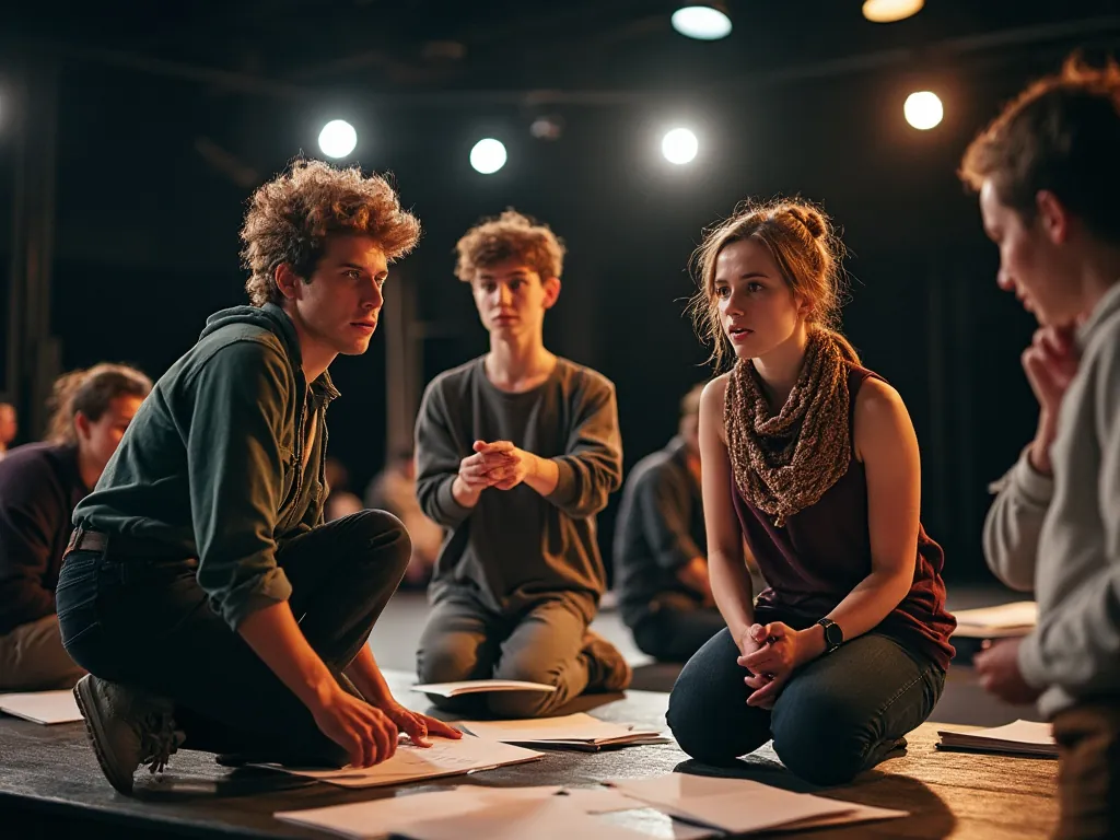 Animation d'atelier théâtral