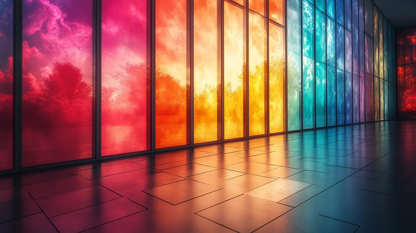 Rideaux rouges de la scène d'un théâtre, fermés avant le début de la représentation