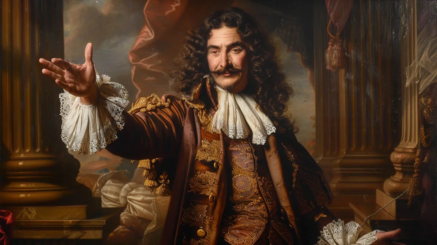 Image représentant une scène du spectacle de Molière