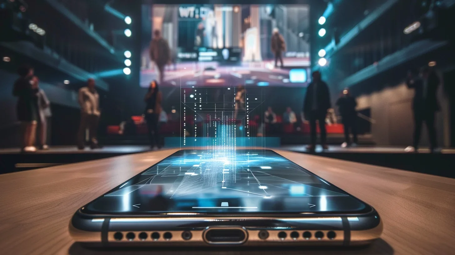 théâtre numérique avec notre application