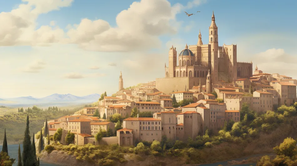 Cette photo saisit magnifiquement la vie urbaine dynamique de l'Espagne.